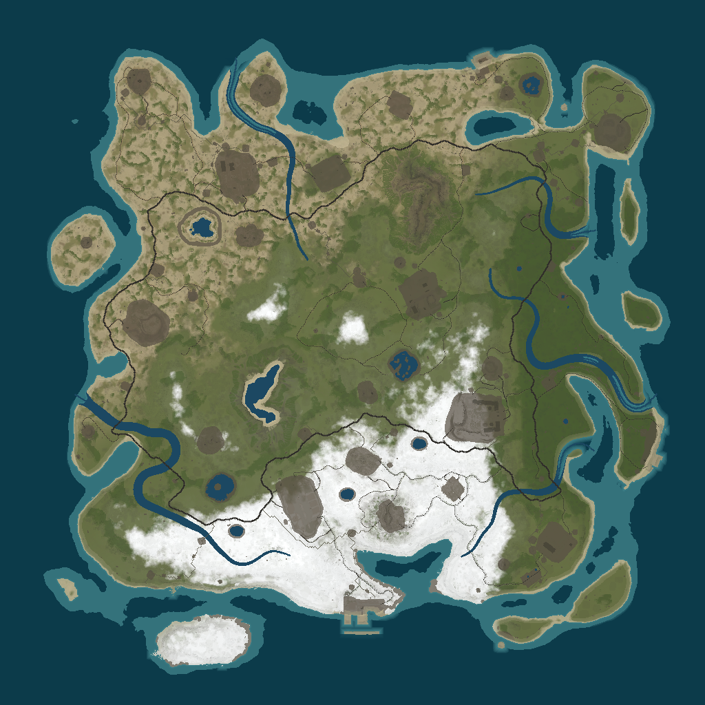 Procedural Map · 12344 · 4000