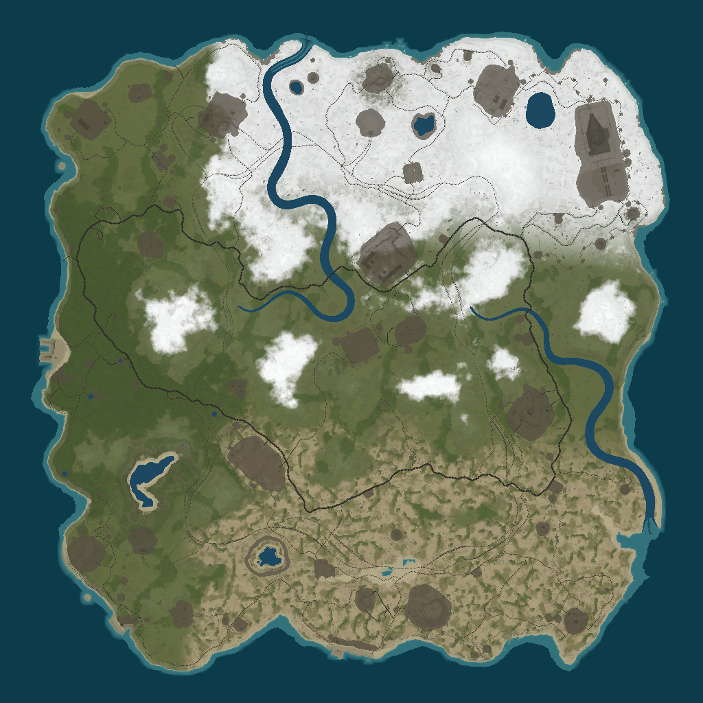Procedural Map · 1337 · 4000