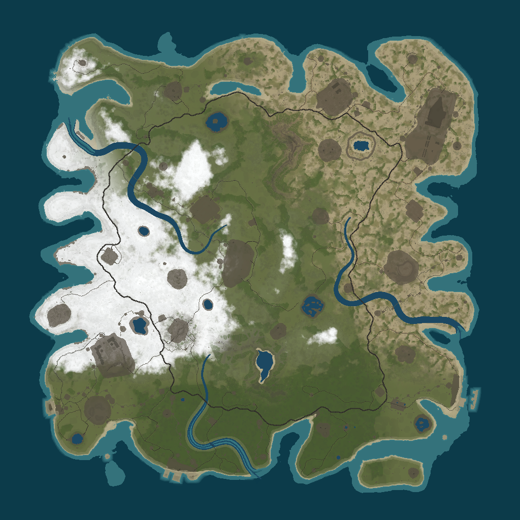 Procedural Map · 123456 · 4000