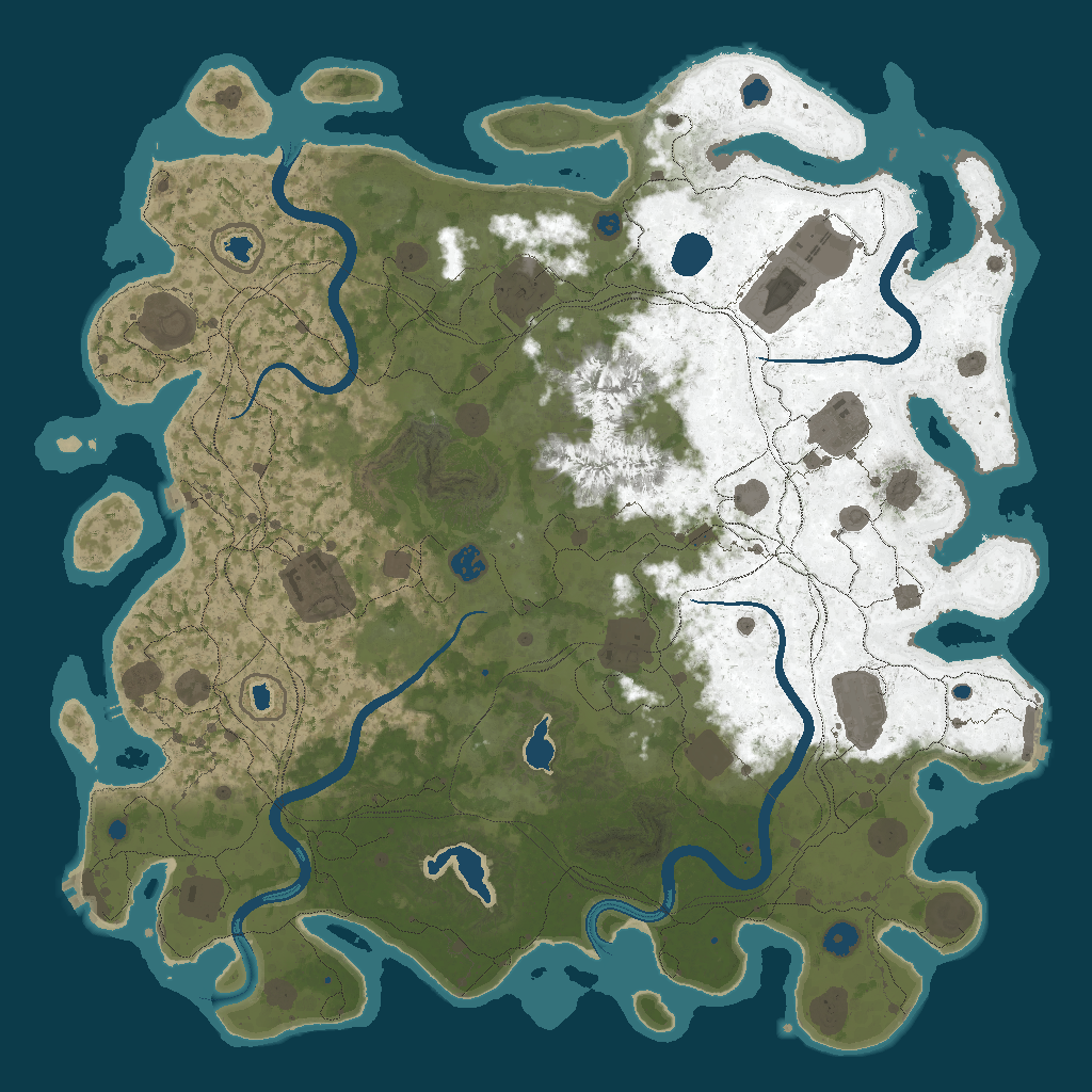 Procedural Map · 0 · 5000