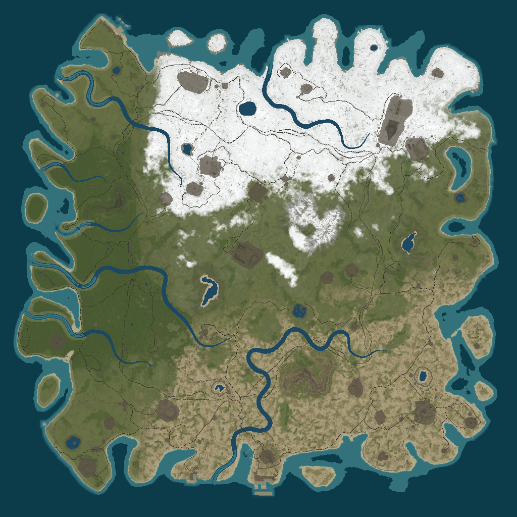 Procedural Map · 1 · 6000