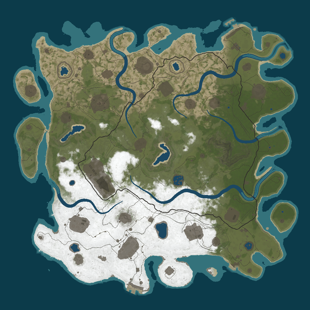 Procedural Map · 6738 · 4500
