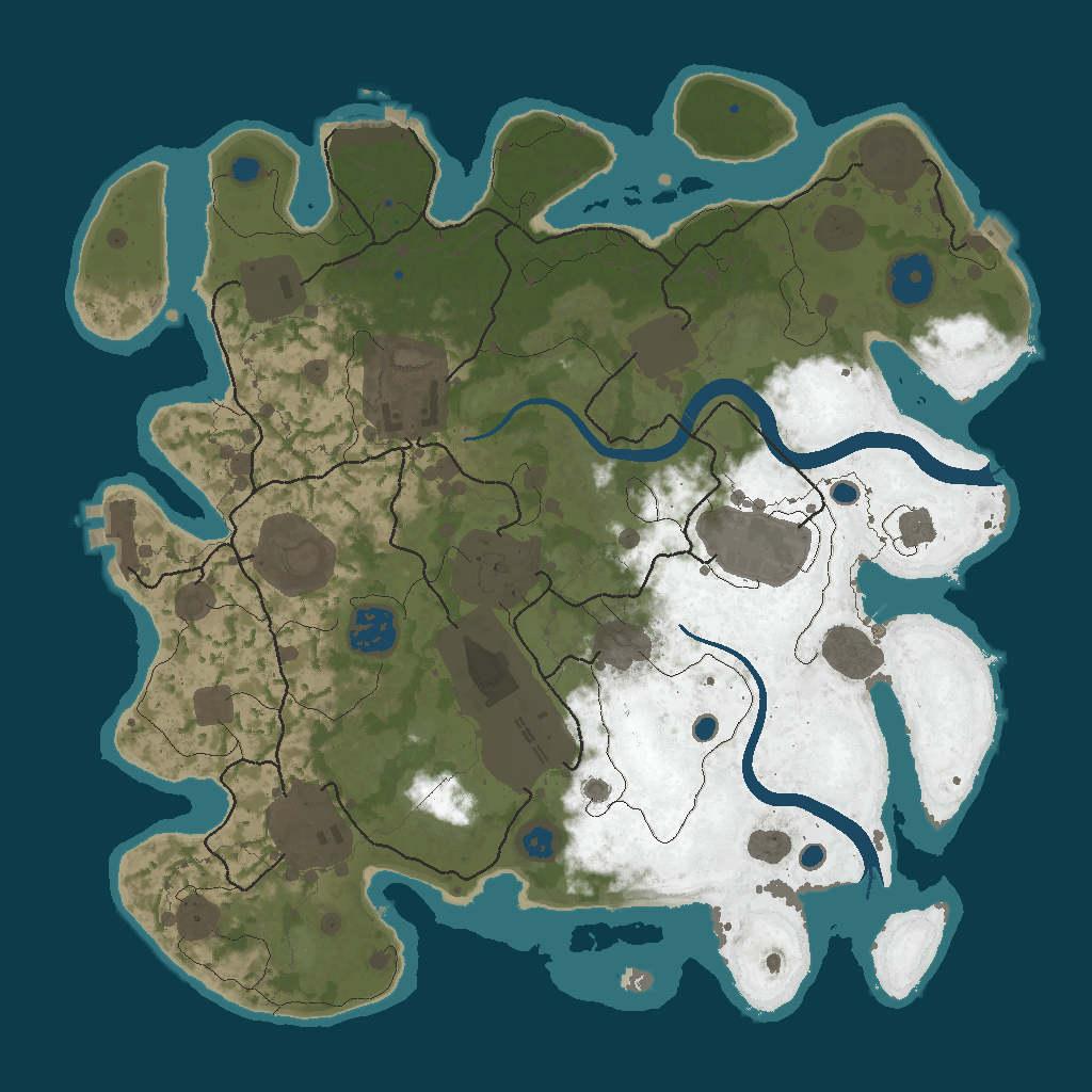 Procedural Map · 847291 · 3500
