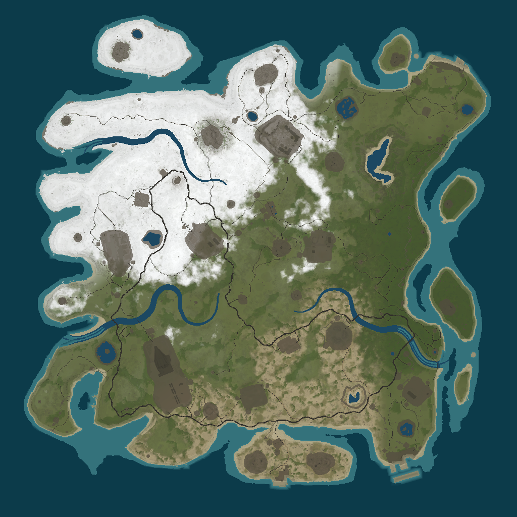 Procedural Map · 55555 · 4000