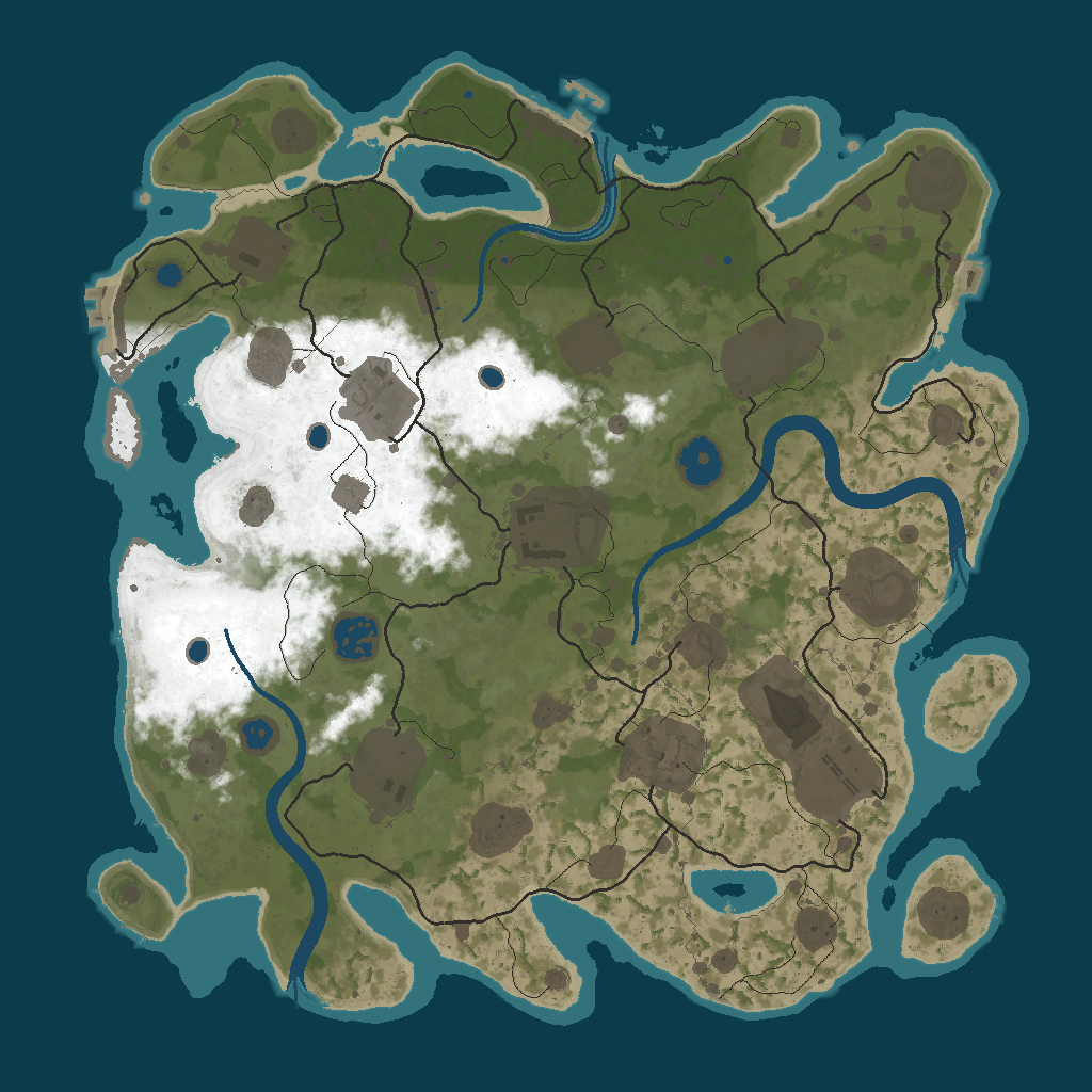 Procedural Map · 1757659907 · 3700