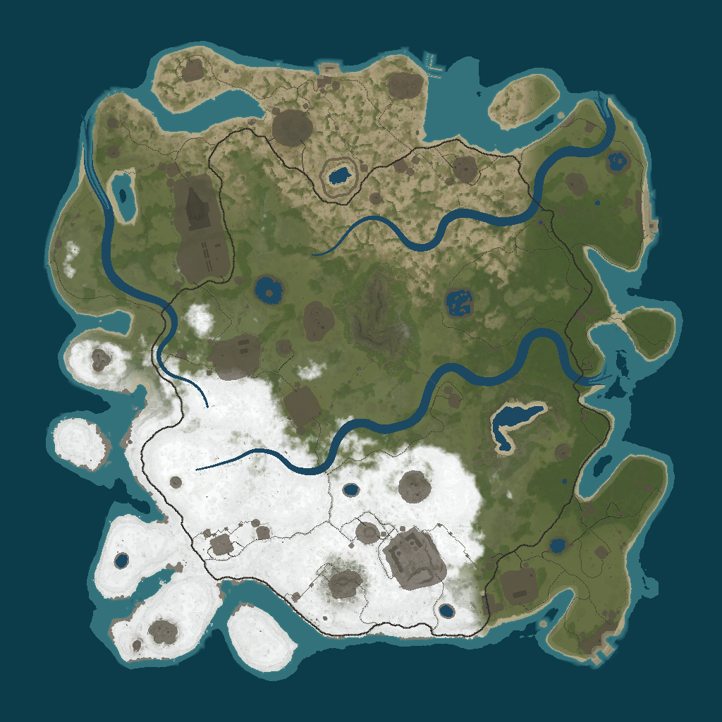 Procedural Map · 9876543 · 4000