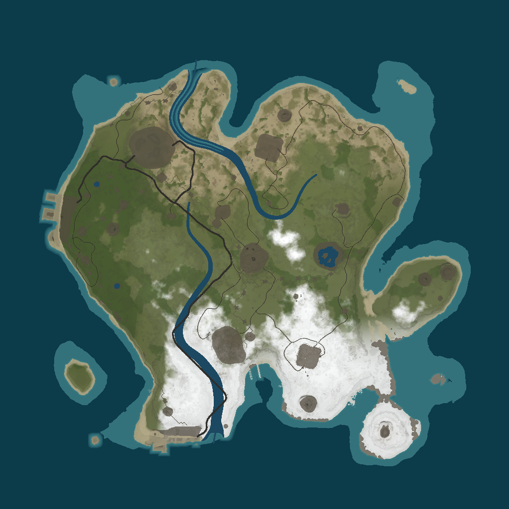Procedural Map · 50000 · 2500