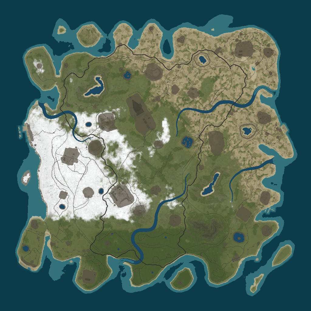 Procedural Map · 0 · 4500