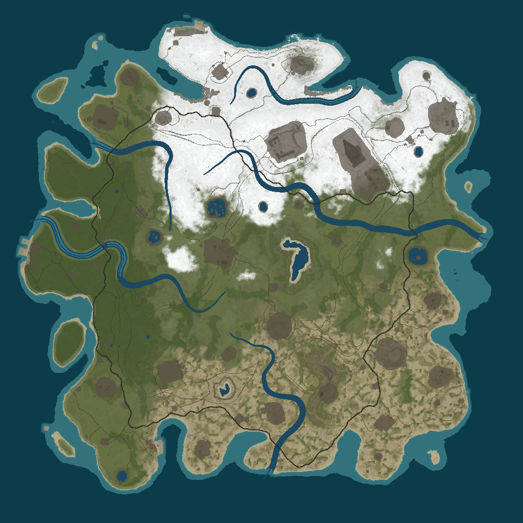 Procedural Map · 1 · 4250