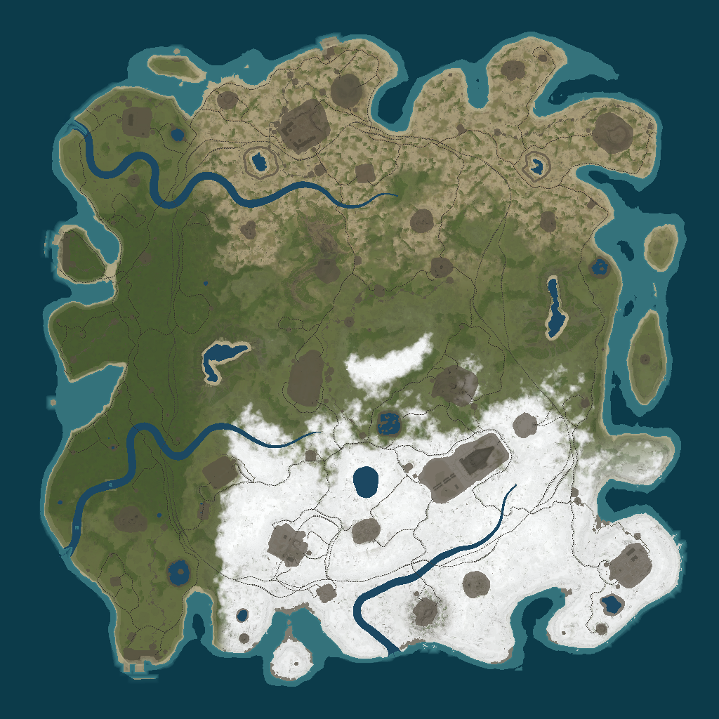 Procedural Map · 50000 · 4700