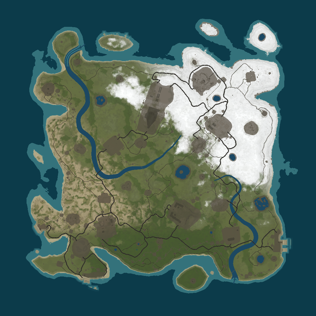 Procedural Map · 42069 · 3500