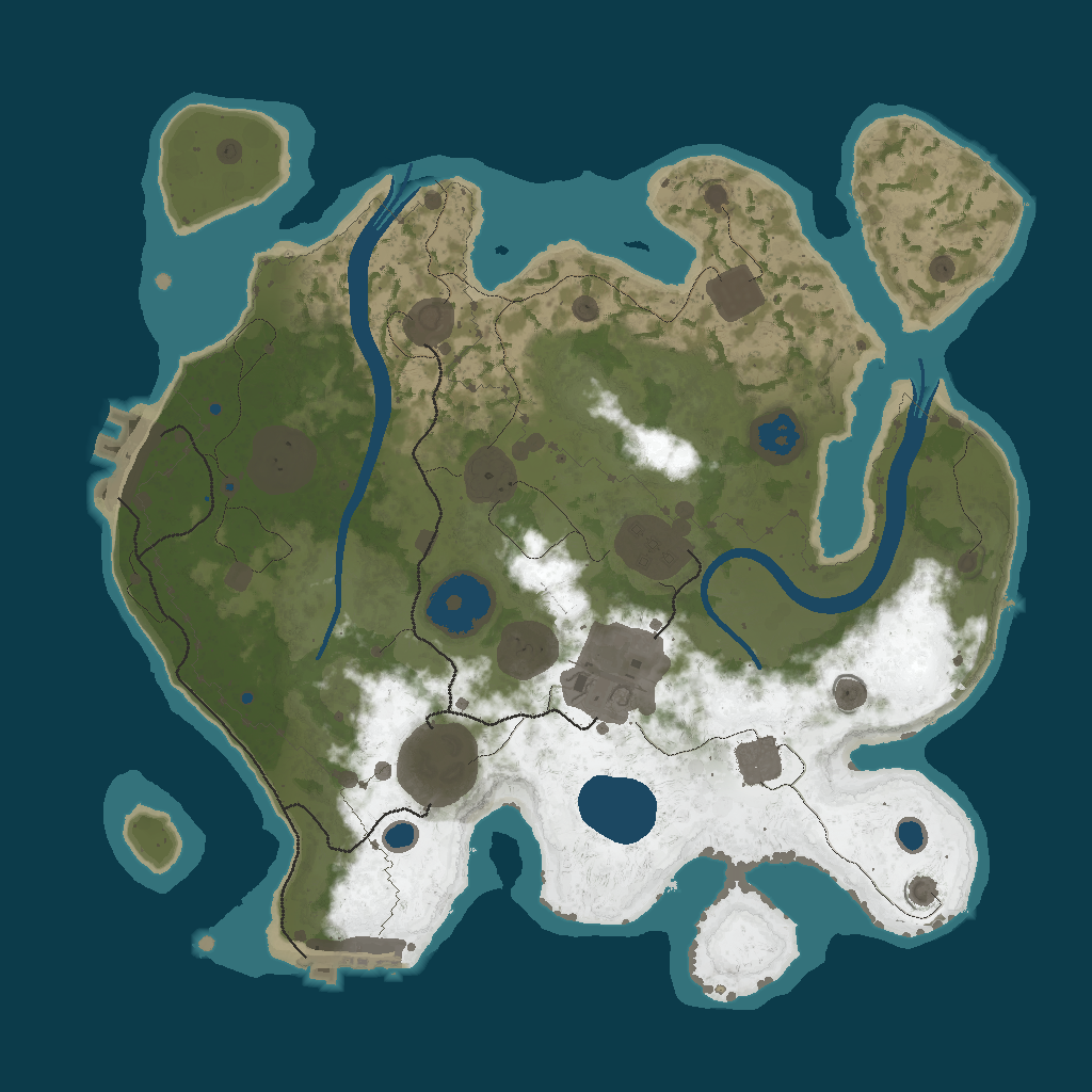 Procedural Map · 50000 · 2800