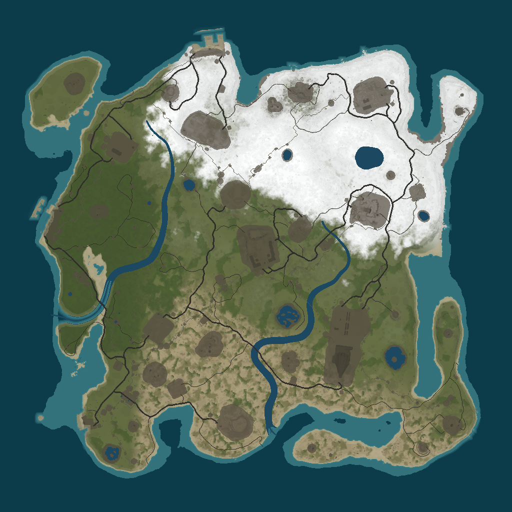 Procedural Map · 121315421 · 3700