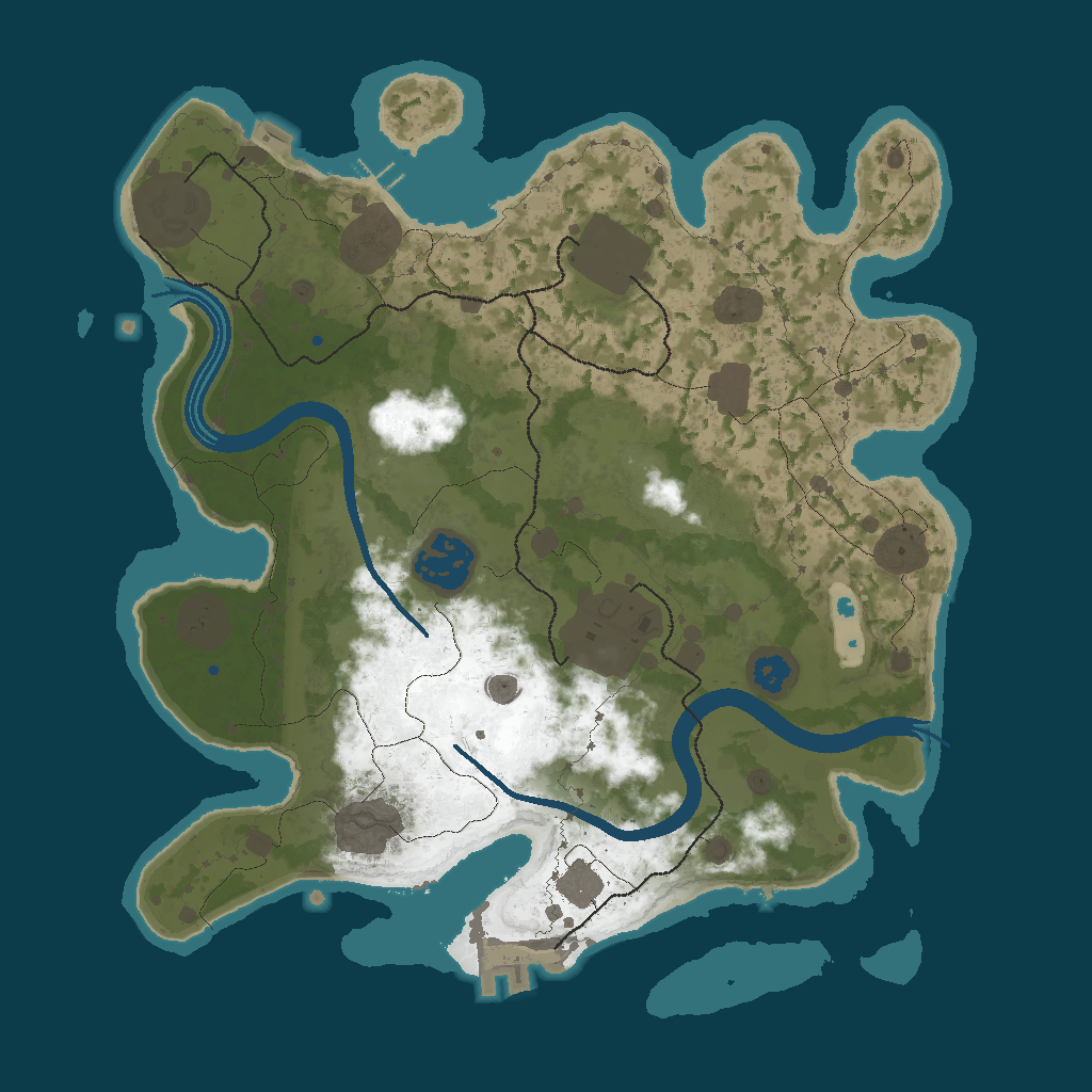 Procedural Map · 1342 · 3000