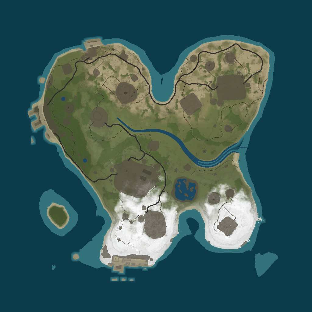 Procedural Map · 50000 · 2100