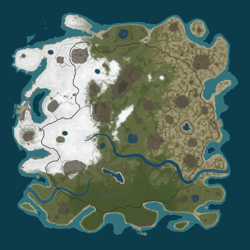 Procedural Map · 1530838509 · 4000