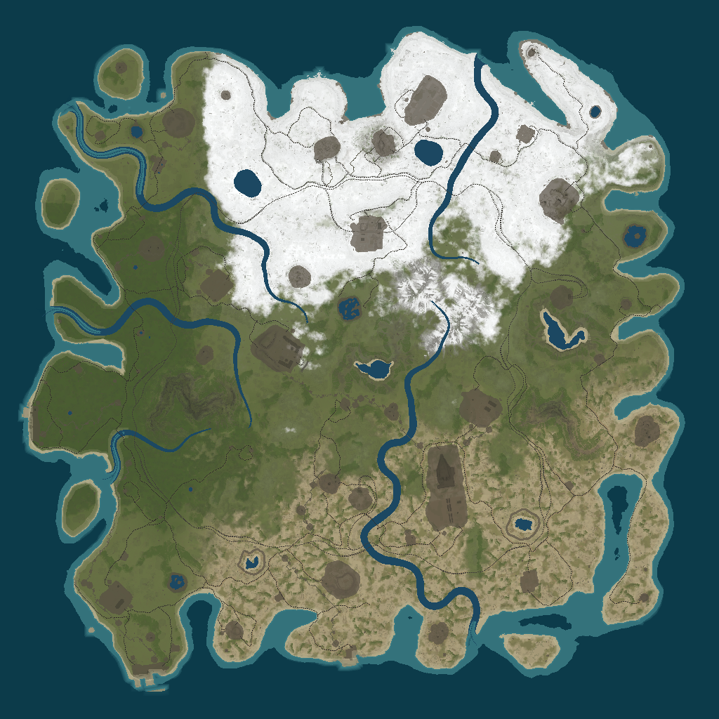 Procedural Map · 1 · 5000