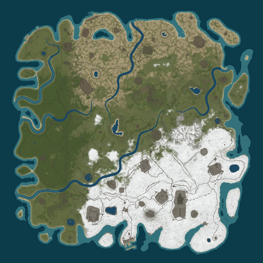 Procedural Map · 21180095 · 5500