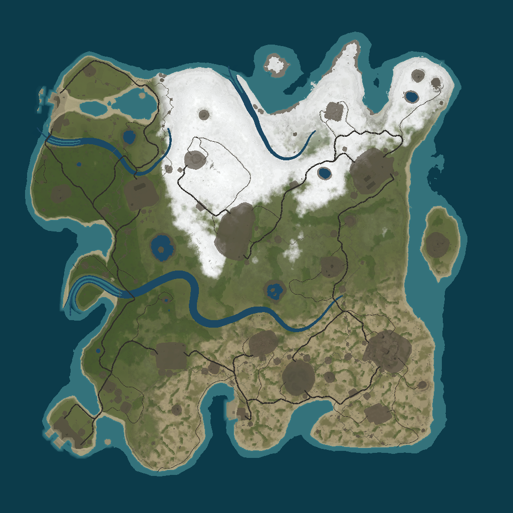 Procedural Map · 1 · 3250