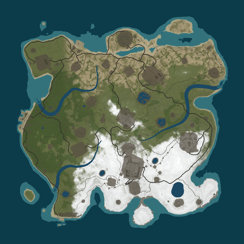 Procedural Map · 50000 · 3250