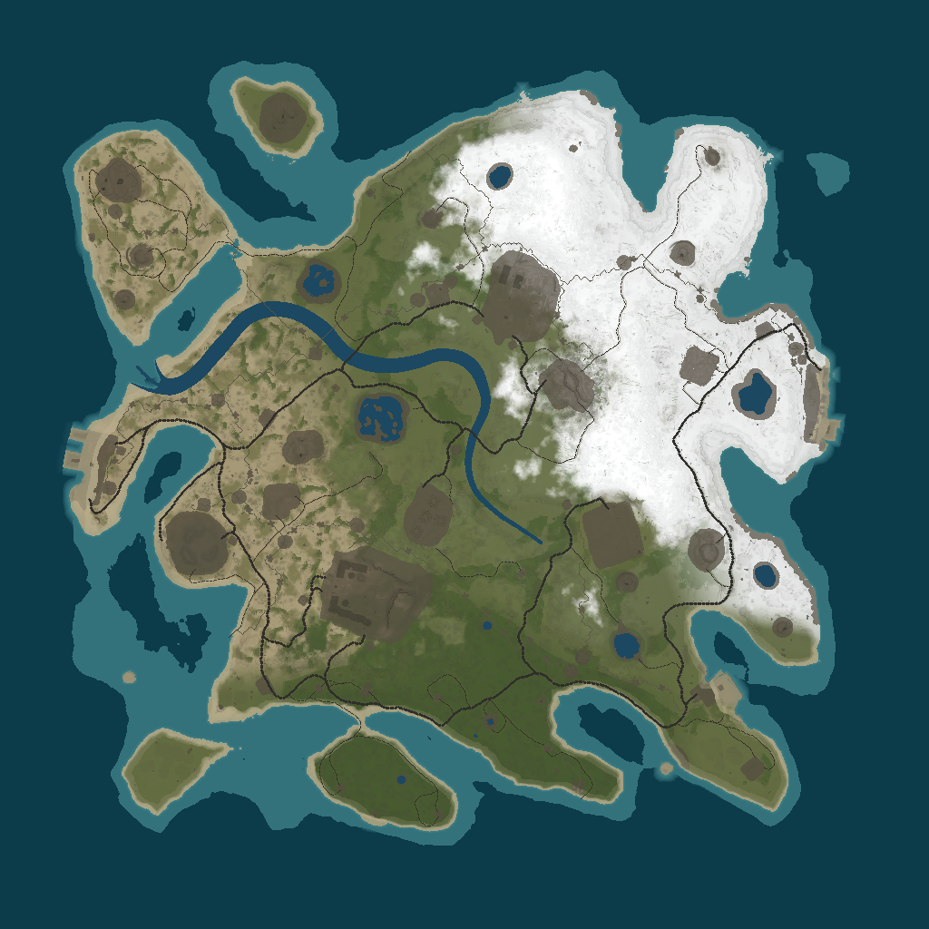 Procedural Map · 434567454 · 3000
