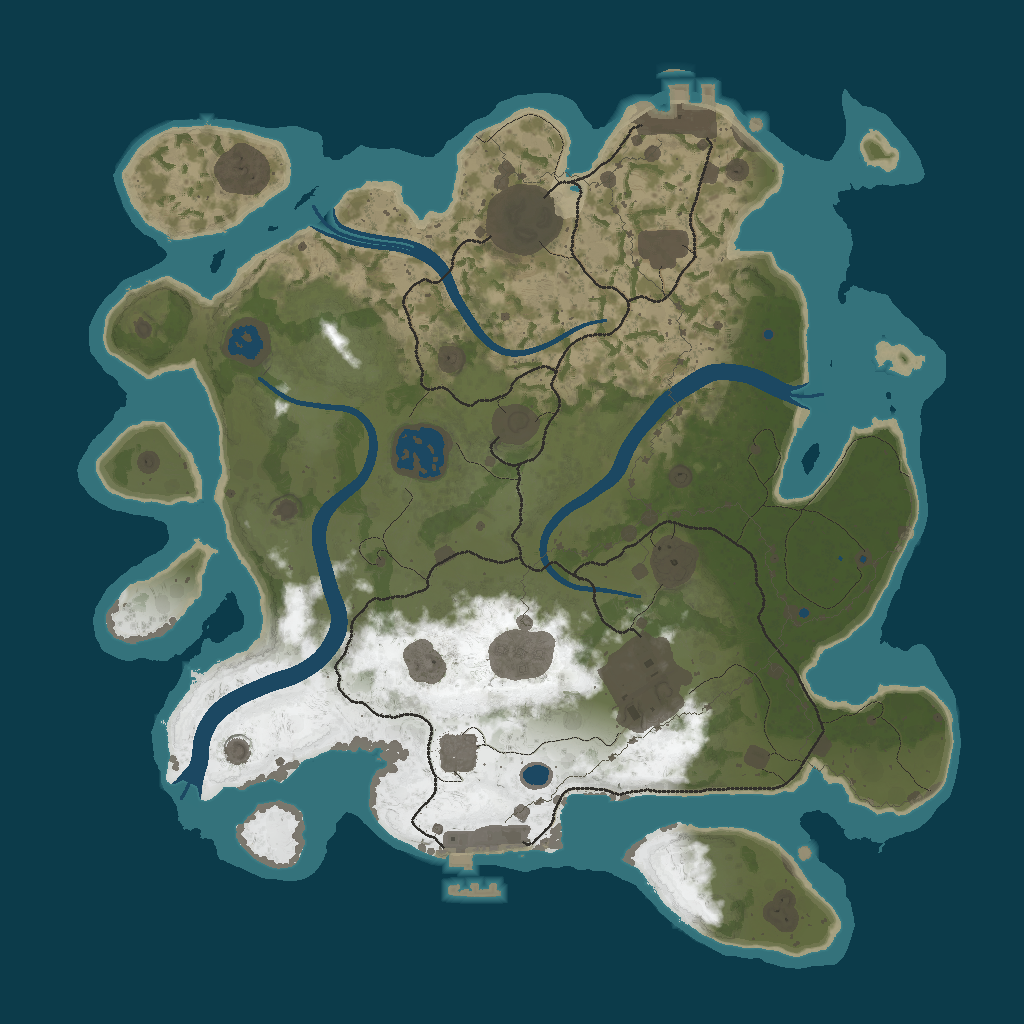 Procedural Map · 3000 · 3000